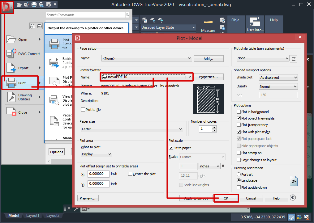How To Convert Autocad Drawing To Pdf