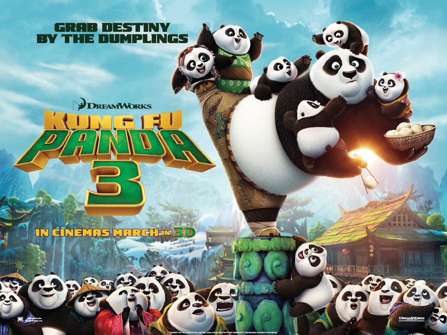 Kung-fu panda 3 videa